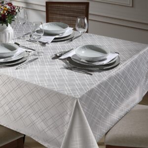 TOALHA DE MESA JACQUARD REQUINTE II LISO 1,40M X 2,10M